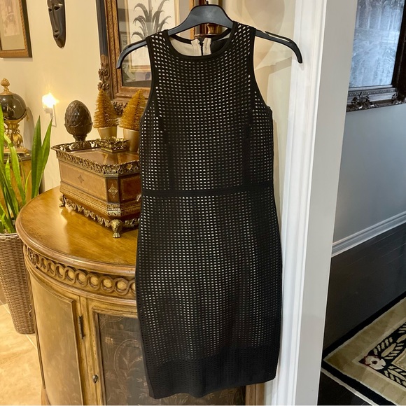 Line the Label Perforated Dress - Picture 2 of 7